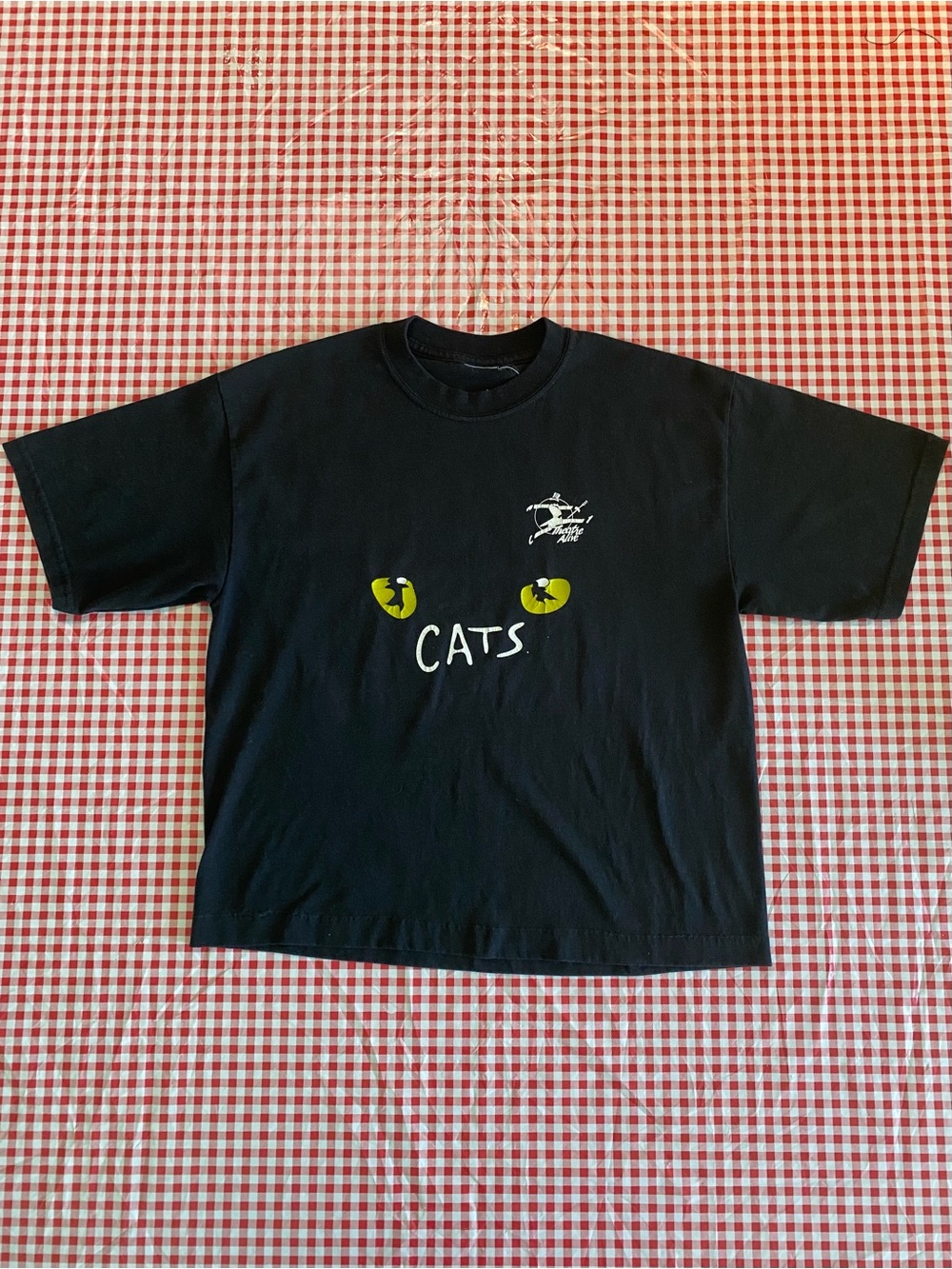Vintage Cats Graphic Shirt
